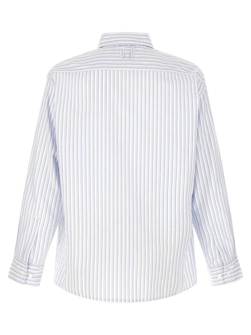 Jacquemus La Chemise Flash Blue Cotton Blouse
