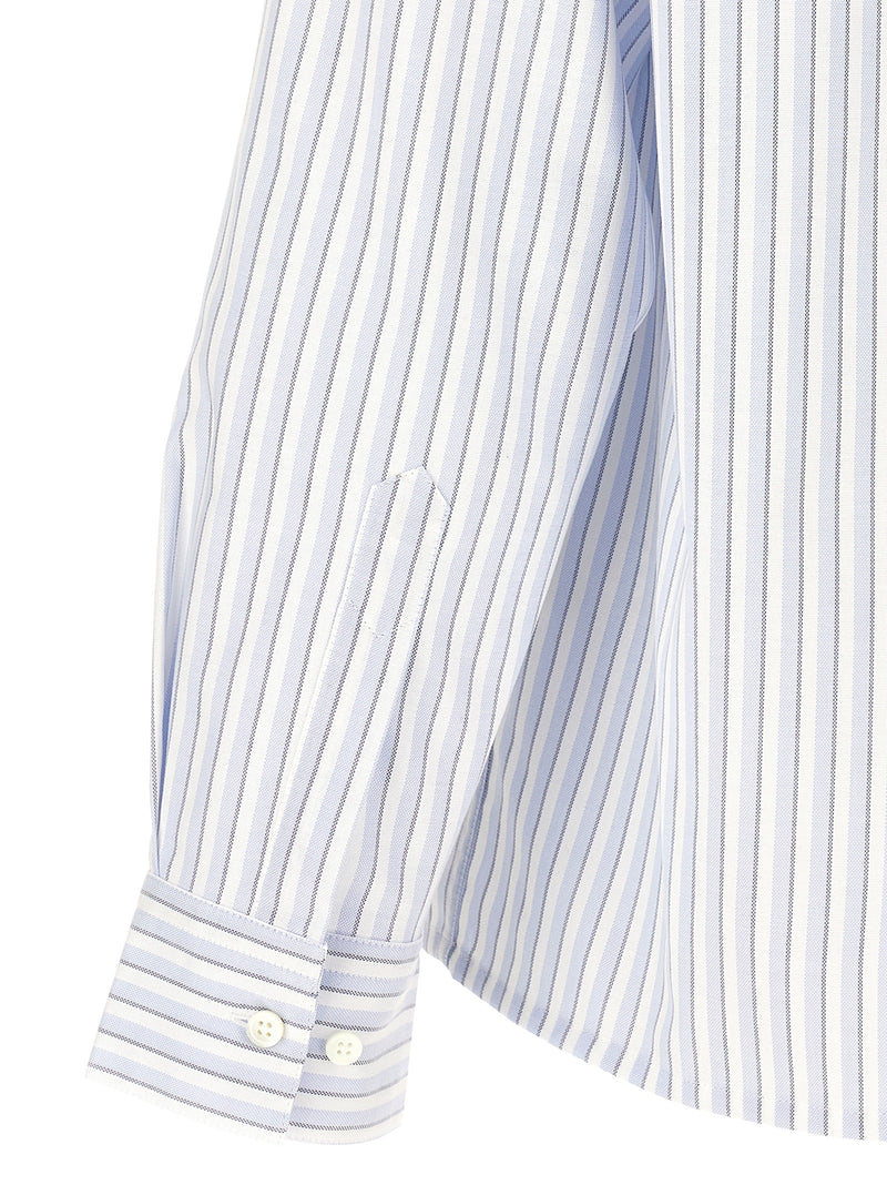Jacquemus La Chemise Flash Blue Cotton Blouse