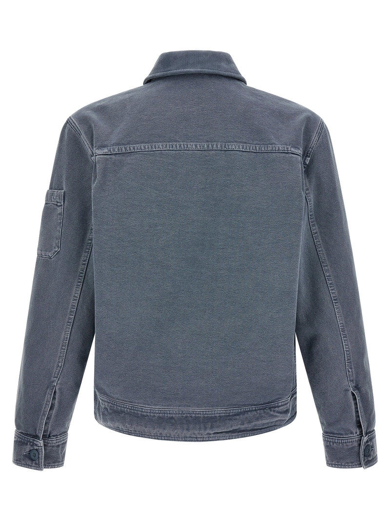 A.P.C. Alexis Gray Cotton Denim Jacket