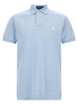 Polo Ralph Lauren Blue Cotton Polo Shirt