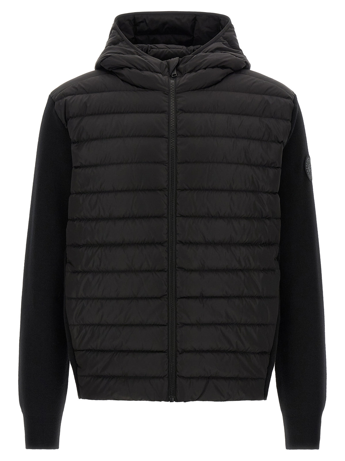 Canada Goose Black Wool Full-Length Jacket