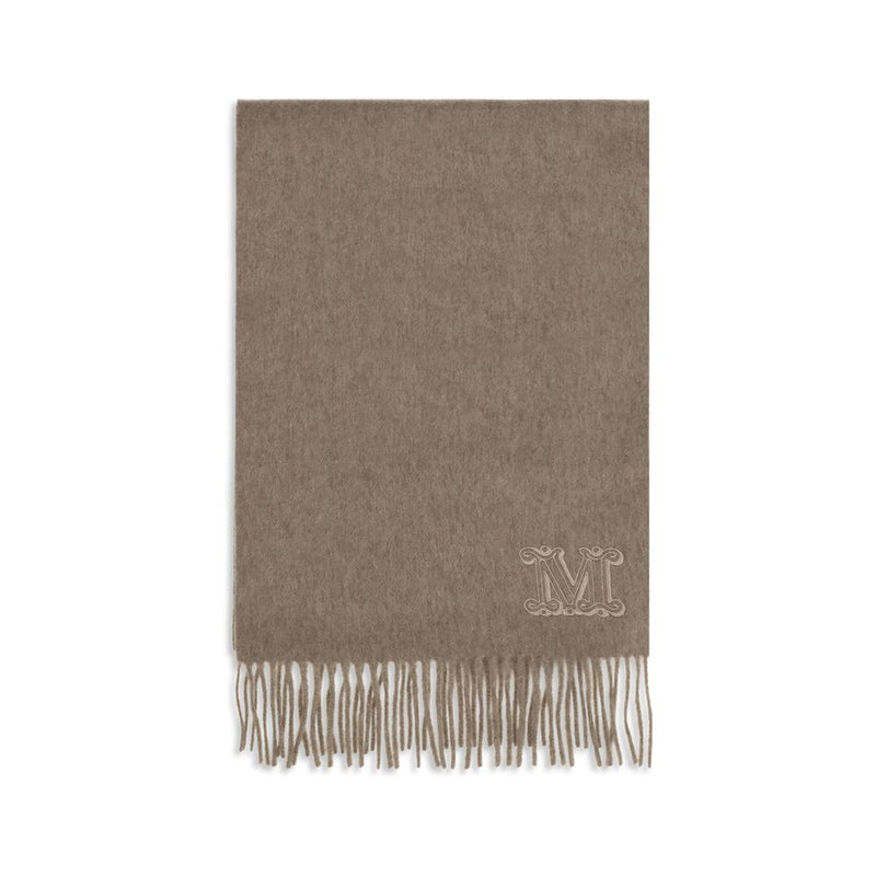 Max Mara Dalia Beige Cashmere Scarf