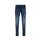 Jack Jones Blue Cotton Skinny Jeans