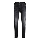 Jack Jones Black Cotton Skinny Jeans