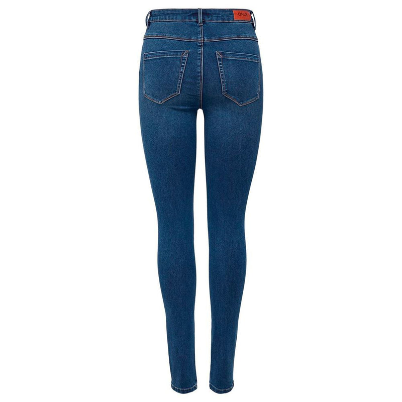 Only Blue Cotton Skinny Jeans for Women