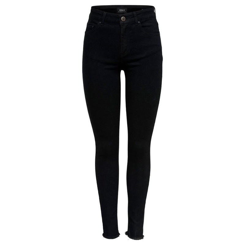 Only Black Cotton Skinny Jeans for Women