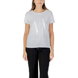 Armani Exchange White Cotton T-Shirt