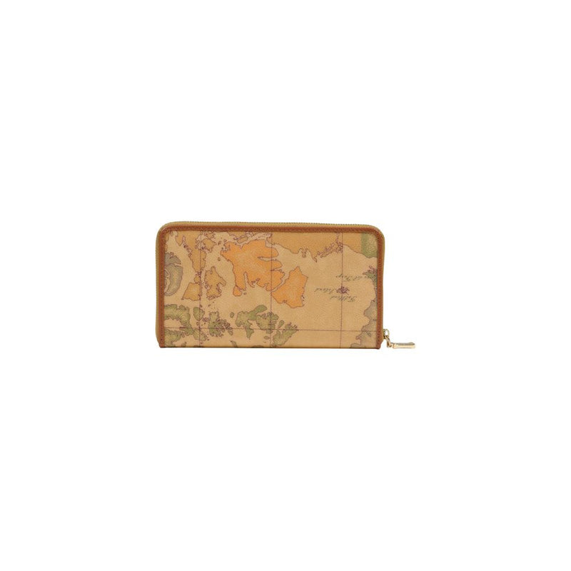 Alviero Martini Prima Classe Beige Leather Wallet - C W028 6000