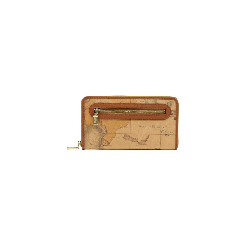Alviero Martini Prima Classe Beige Leather Wallet - C W028 6000