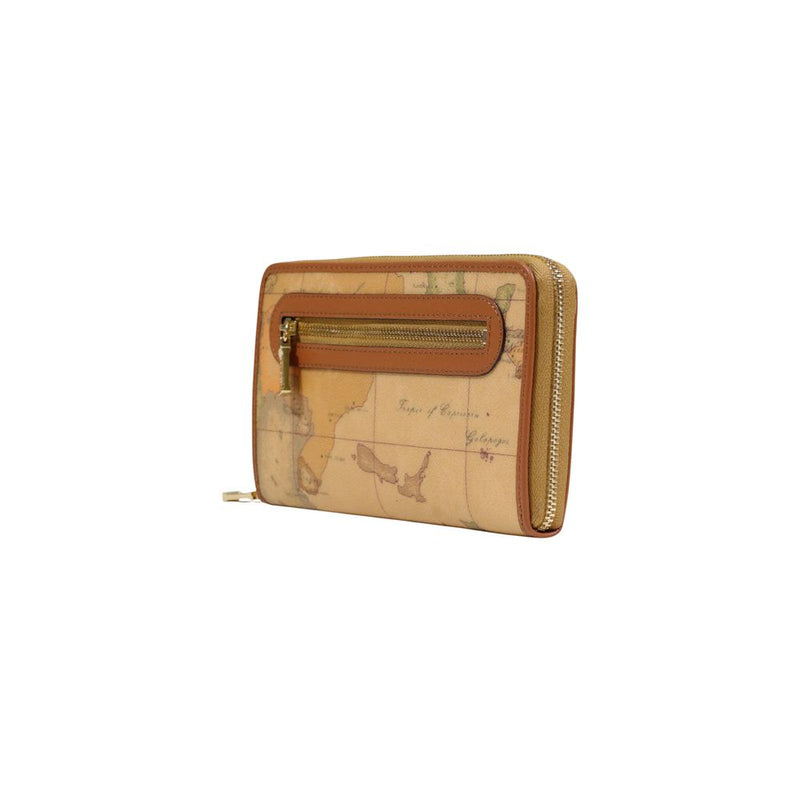 Alviero Martini Prima Classe Beige Leather Wallet - C W028 6000