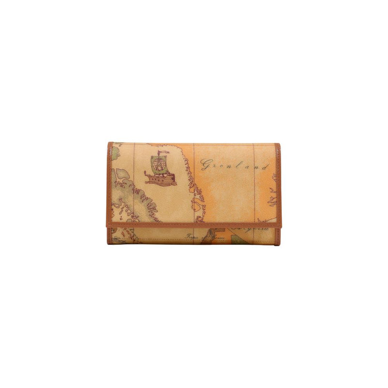 Alviero Martini Prima Classe Beige Polyurethane Wallet