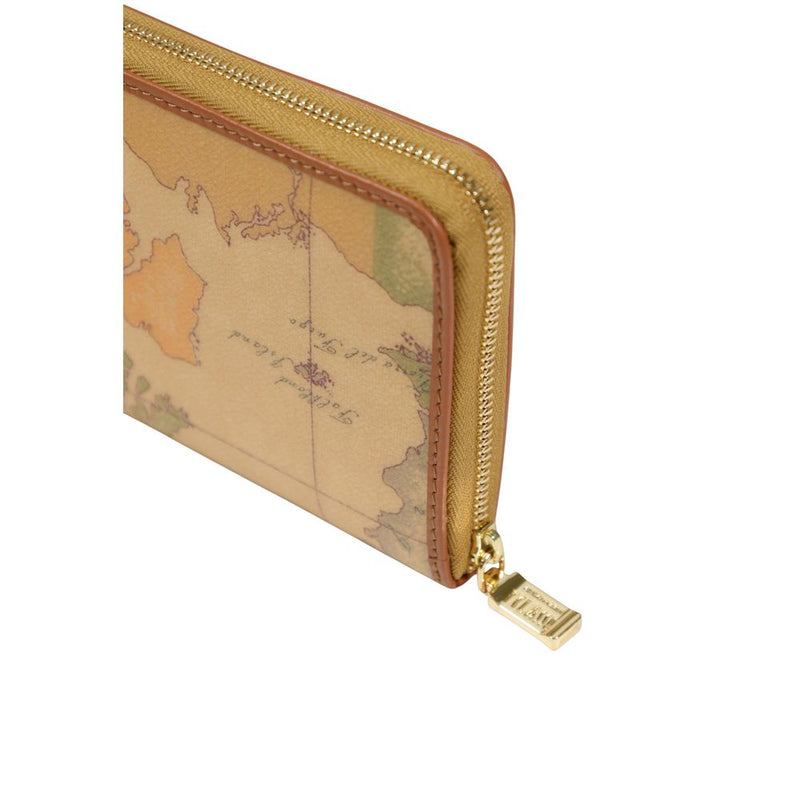 Alviero Martini Prima Classe Beige Leather Wallet - C W028 6000