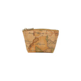 Alviero Martini Prima Classe Beige Cotton Clutch Bag