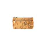 Alviero Martini Prima Classe Beige Cotton Clutch Bag