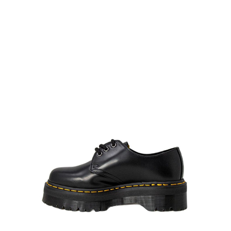 Dr. Martens 1461 QUAD Black Leather Lace-Up Boots for Women