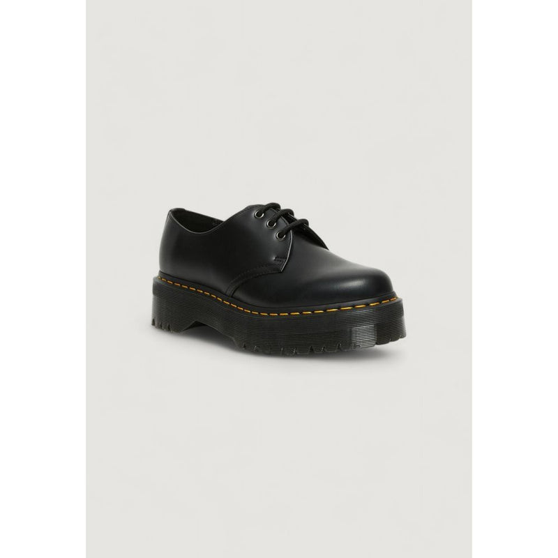 Dr. Martens 1461 QUAD Black Leather Lace-Up Boots for Women