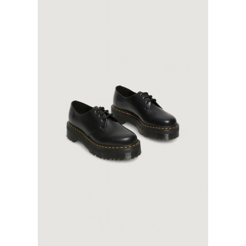 Dr. Martens 1461 QUAD Black Leather Lace-Up Boots for Women