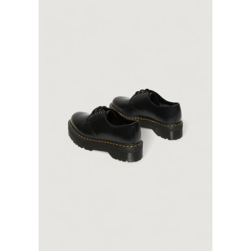 Dr. Martens 1461 QUAD Black Leather Lace-Up Boots for Women