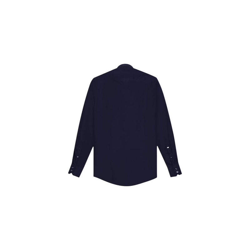 Antony Morato NAPOLI Blue Cotton Dress Shirt for Men