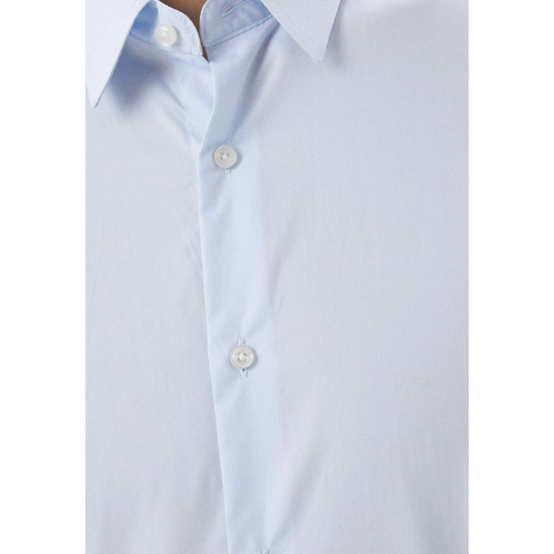 Antony Morato NAPOLI Blue Cotton Dress Shirt for Men