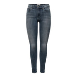 Only Blue Cotton Skinny Jeans