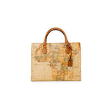 Alviero Martini Prima Classe Beige Cotton Handbag