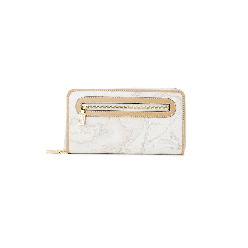Alviero Martini Prima Classe White Leather Wallet - C W028 6188