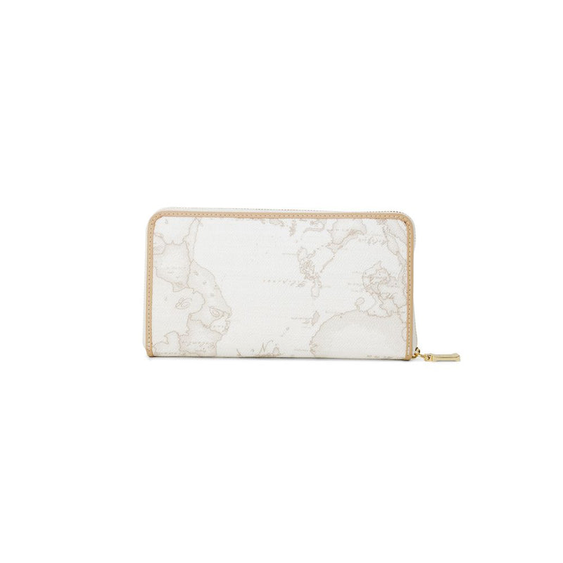 Alviero Martini Prima Classe White Leather Wallet - C W028 6188