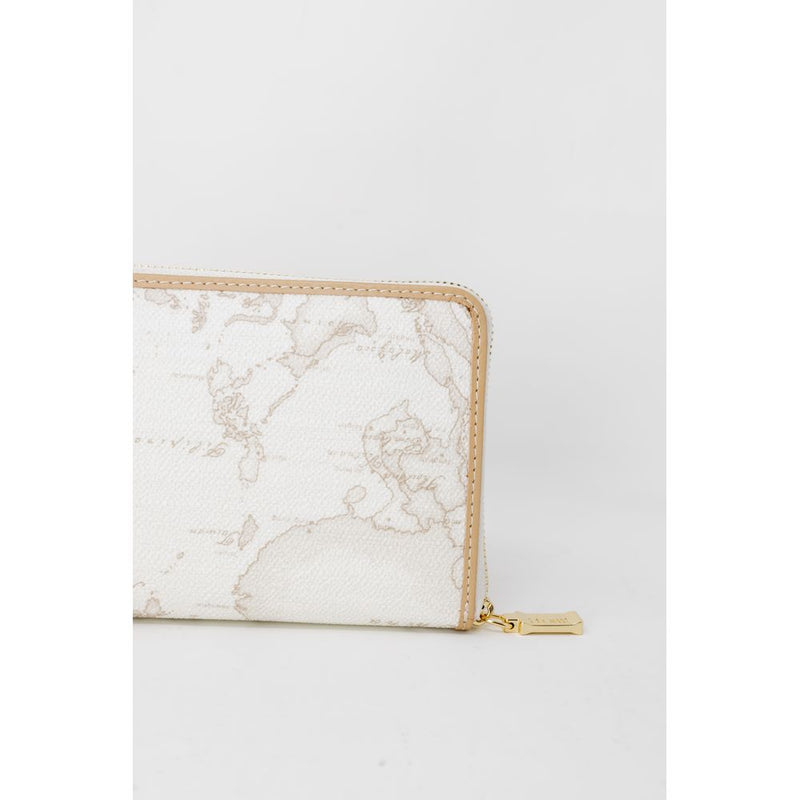 Alviero Martini Prima Classe White Leather Wallet - C W028 6188