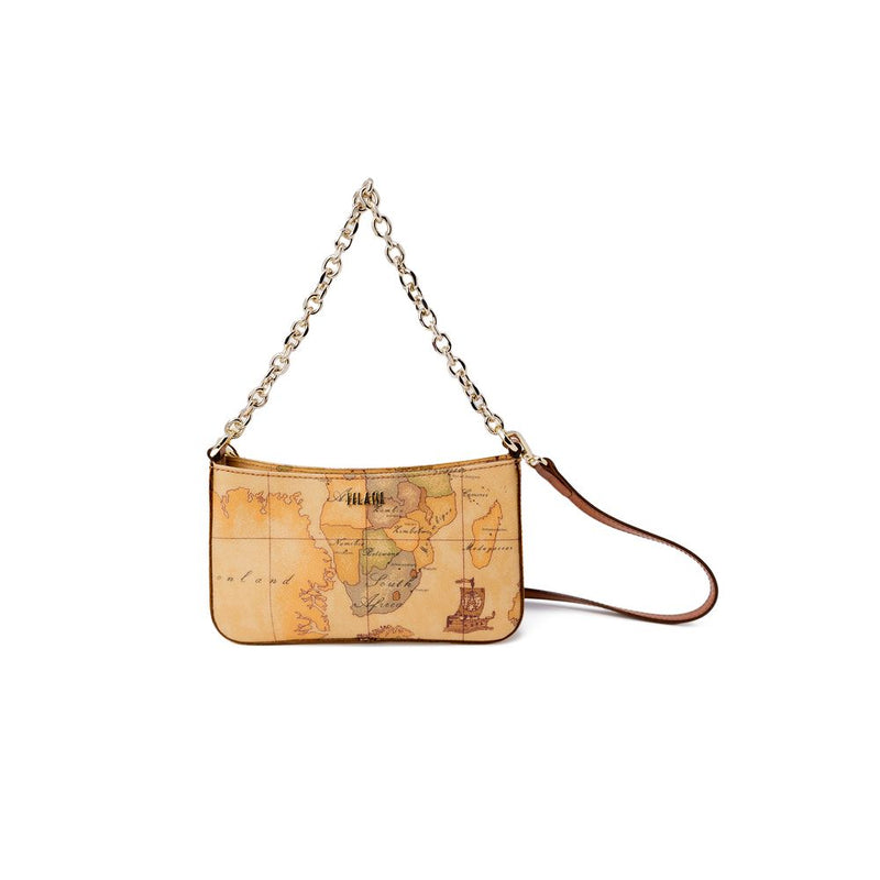 Alviero Martini Prima Classe C M045 6000 Beige Cotton Handbag