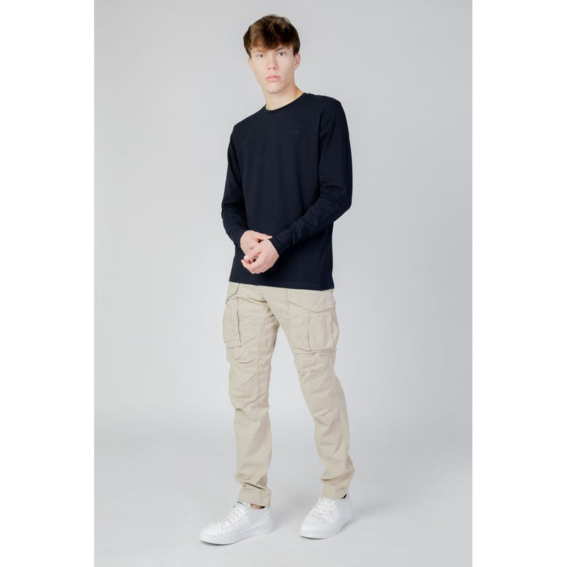 Replay JOE Beige Cotton Cargo Pants for Men