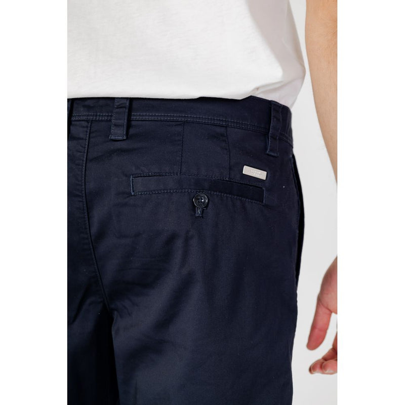 Armani Exchange 8NZS42 ZN1RZ Blue Cotton Bermuda Shorts