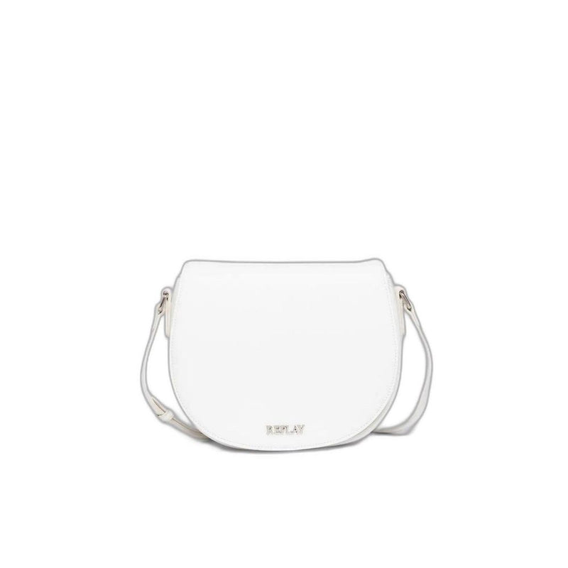 Replay White Polyethylene Handbag - SS26 Collection