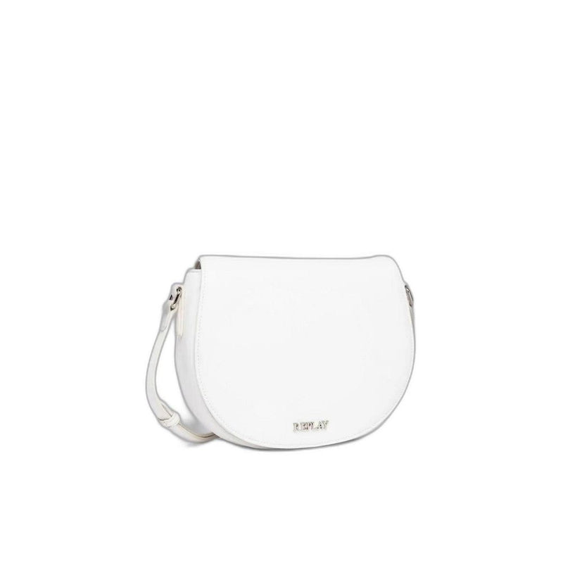 Replay White Polyethylene Handbag - SS26 Collection