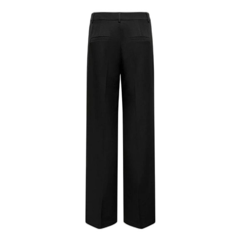Only ONLBERRY High Waist Wide Leg Black Pants for Women