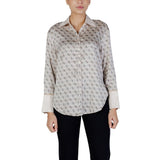 Guess Beige Polyester Blouse