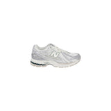 New Balance Silver Fabric Athletic Sneakers