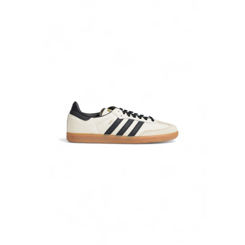 Adidas Originals SAMBA OG Beige Leather Athletic Sneakers
