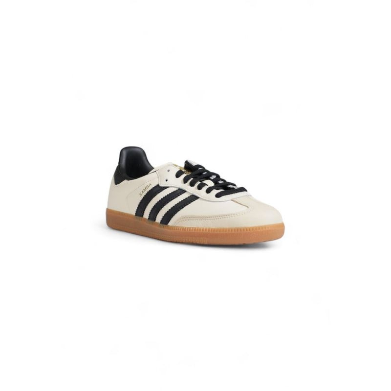 Adidas Originals SAMBA OG Beige Leather Athletic Sneakers