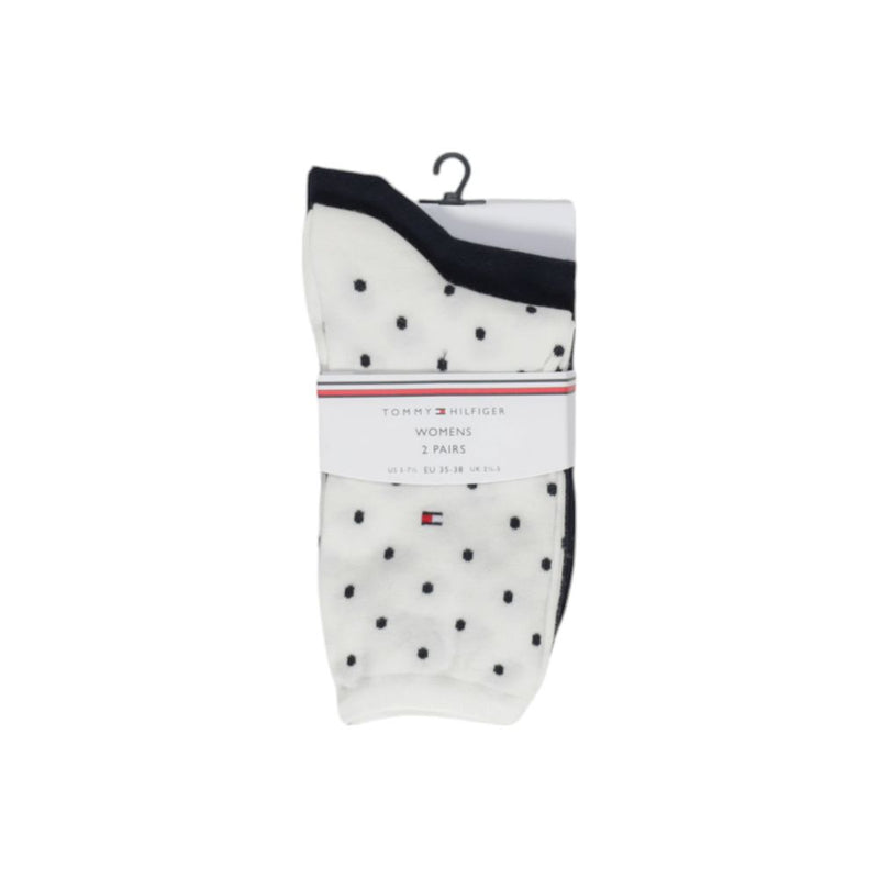 Chaussettes en Coton Blanches Tommy Hilfiger SOCK DOT 2P