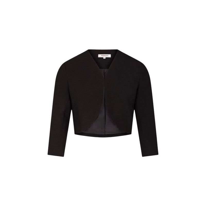 Morgan De Toi Black Polyester Biker Jacket - Women’s Fashion