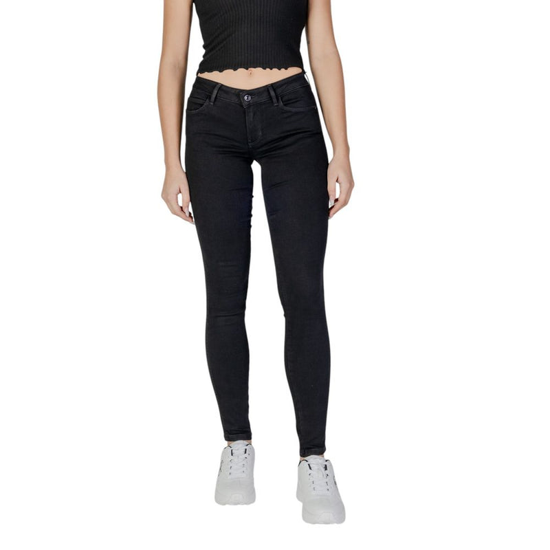 Guess Black Cotton Skinny Jeans - Women's Super Slim Fit