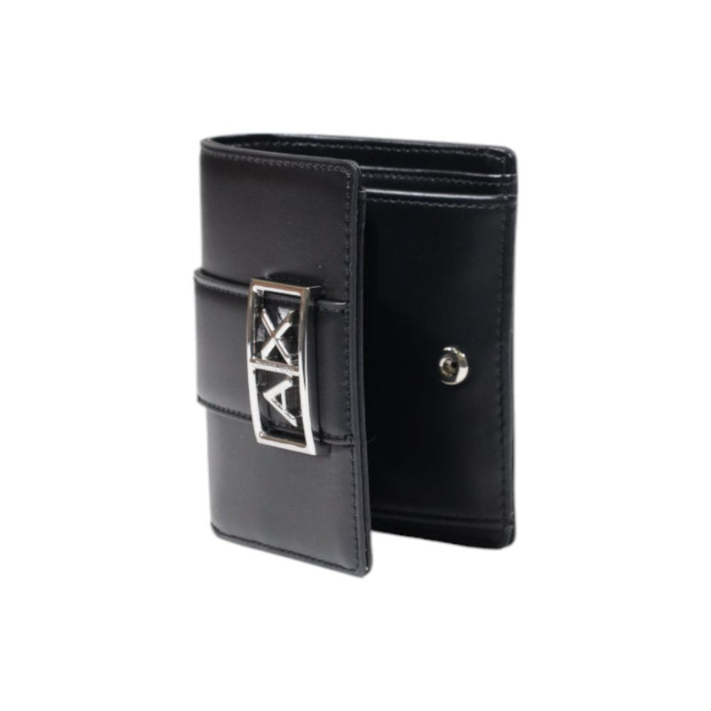 Armani Exchange Black Polyester Wallet - Model XW000360 AF12039