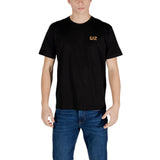 EA7 Emporio Armani Bicolor Cotton T-Shirt
