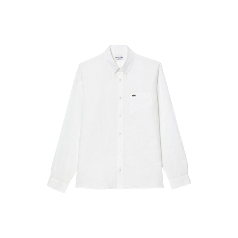 Lacoste White Linen Shirt - CH5692-00