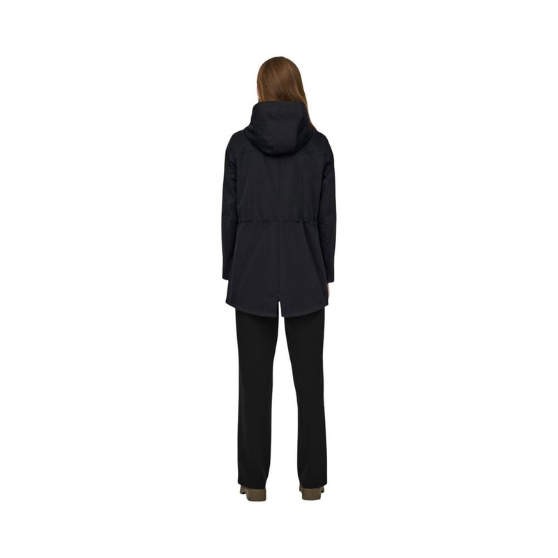 Only ONLLOUISE Black Polyester Parka for Women