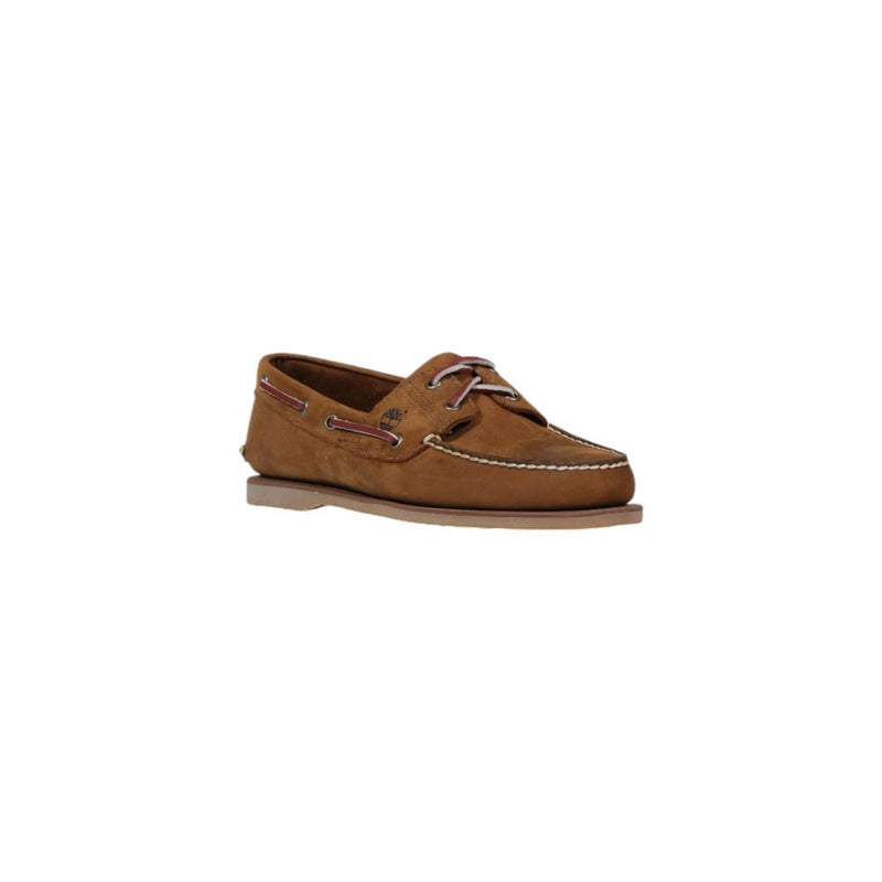 Timberland Brown Leather Slip-On Loafers for Men