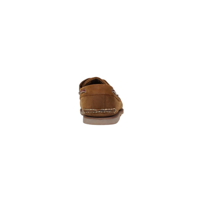 Timberland Brown Leather Slip-On Loafers for Men