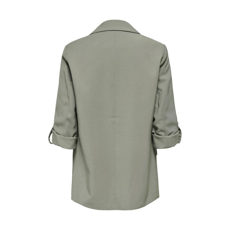 Only ONLARIS LIFE Green Viscose Blazer for Women