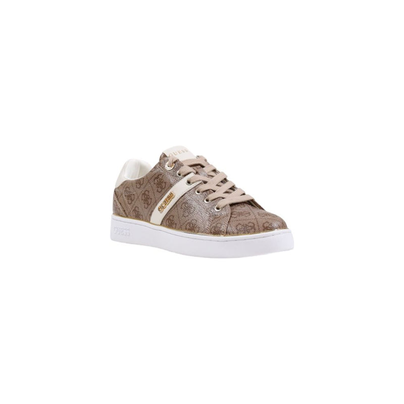 Guess Britz Beige Polyethylene Low Top Sneakers for Women